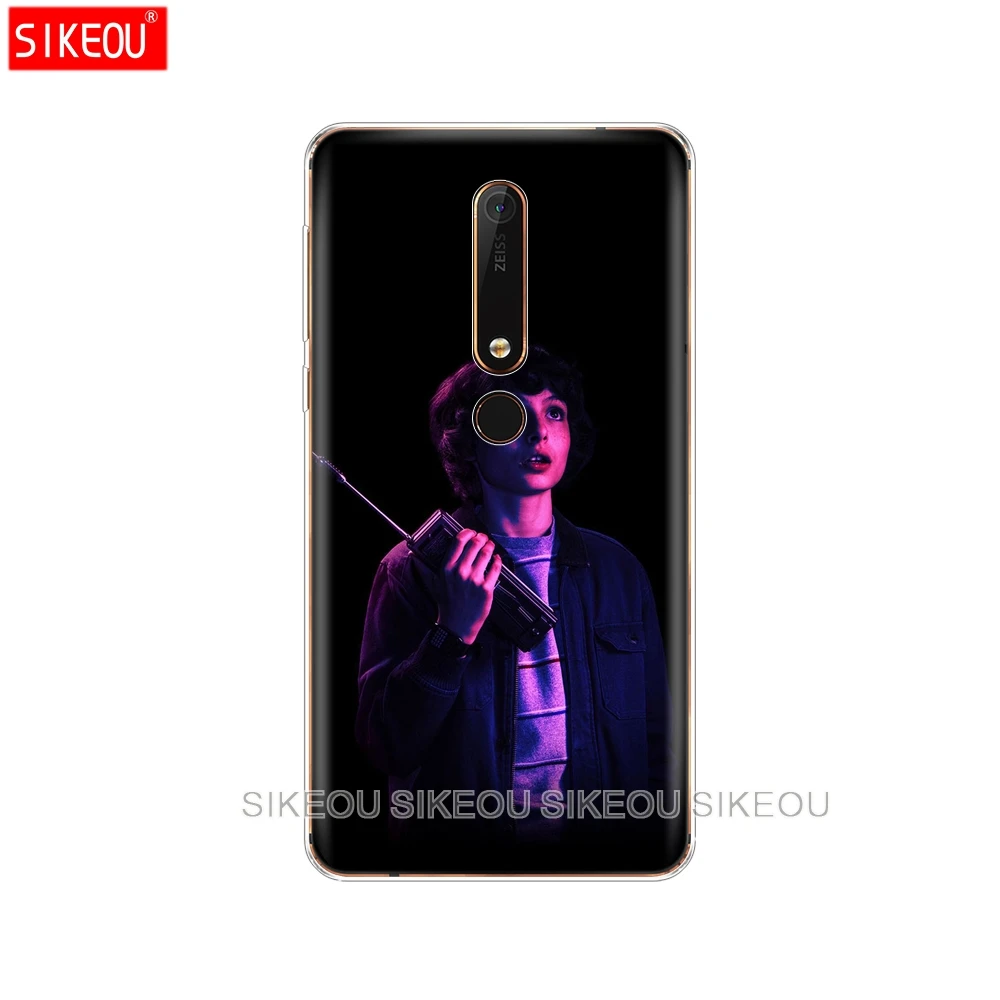 Силиконовый чехол для телефона Nokia 5 3 6 7 PLUS 8 9 /Nokia 1 2 2018 Finn Wolfhard очень странные