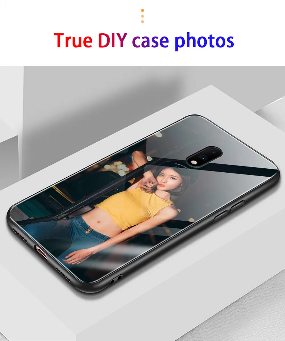 Модный чехол для телефона DIY для Oppo Reno Z 10X F11, индивидуальная Настройка, стеклянный чехол для Realme X, уникальный подарок на заказ