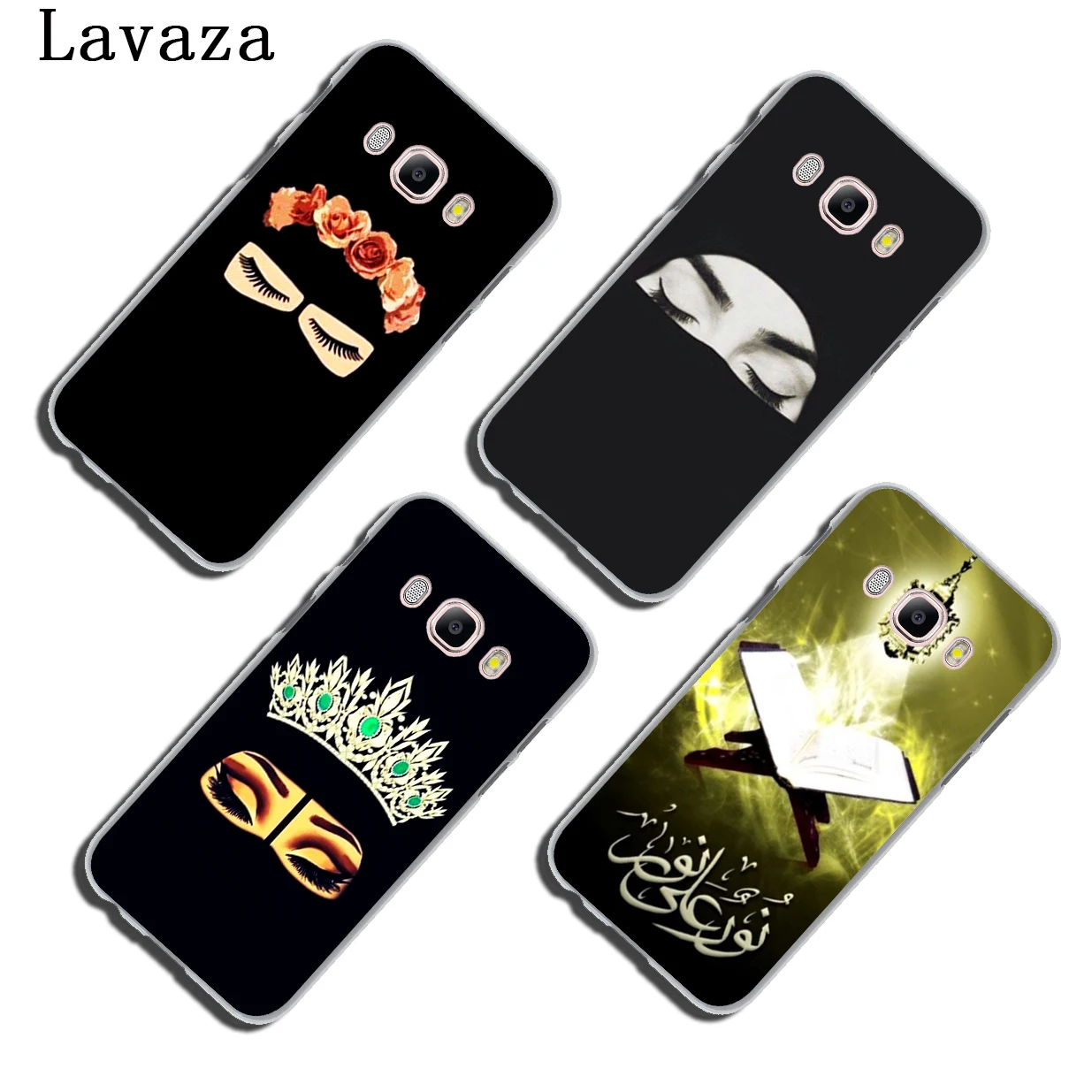 Lavaza мусульманские исламские глаза для девушек текст PhoneCase Samsung Galaxy J8 J7 Duo J6 J5 J4 Plus