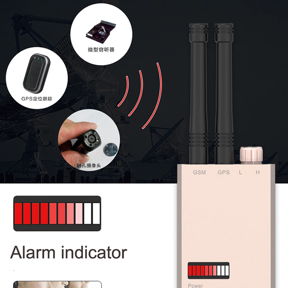 1 шт. Беспроводной сигнала сканер GSM Finder устройства РФ микроволновой детектор - Фото №1