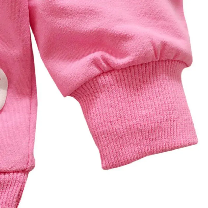 

Girl's Autumn Spring Sweatshirts Baby Kids Toddler Long Sleeves Tops Cute Cherry Printed Cotton T Shirts 0-24M