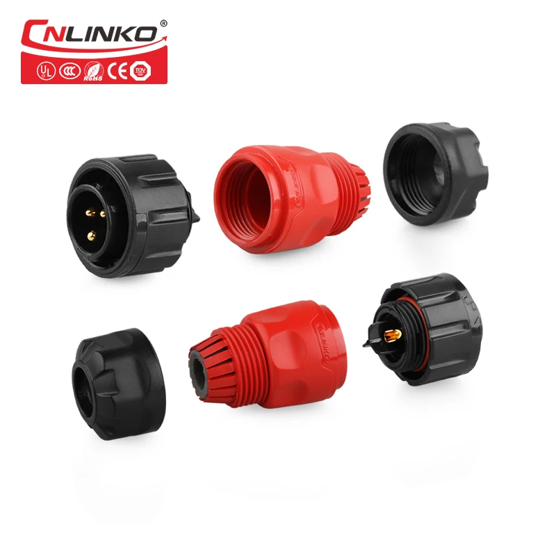 Cnlinko M20 9Pin круговой провод электрический адаптер авиационный штыковый замок