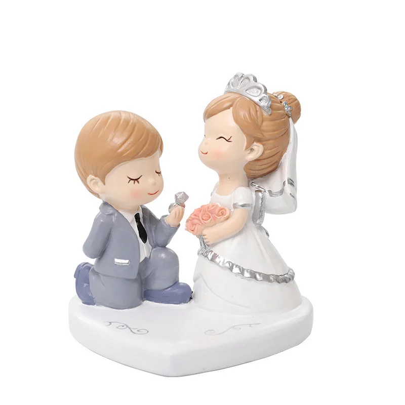 propose marriage Украшение для свадебного автомобиля, романтическое украшение для дома, украшение для невесты, жениха, украшение для свадебного торта, украшение для подруги, свадебный подарок - Цвет: propose marriage