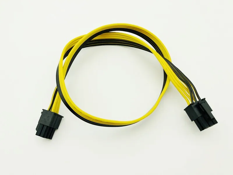 Кабель адаптер 50 см от 6P до 18AWG провод линия графика удлинитель сервер плата