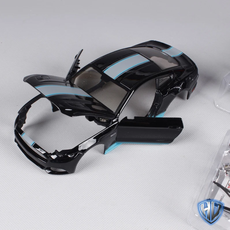 Maisto DIY 1:24 Mustang GT Гоночная машина DIY литая под давлением модель автомобиля из металлического сплава для детей игрушки подарки на день рождения
