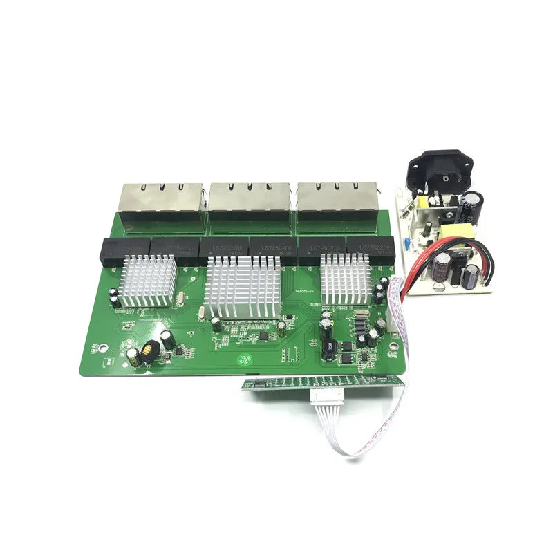 OEM новая модель 24 портовый гигабитный коммутатор модуль Настольный RJ45 Ethernet 10/100/1000