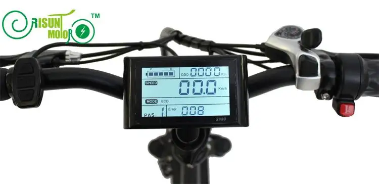 Risun Электрический велосипед для зимы складываемый электровелосипед 36V 500W Bafang
