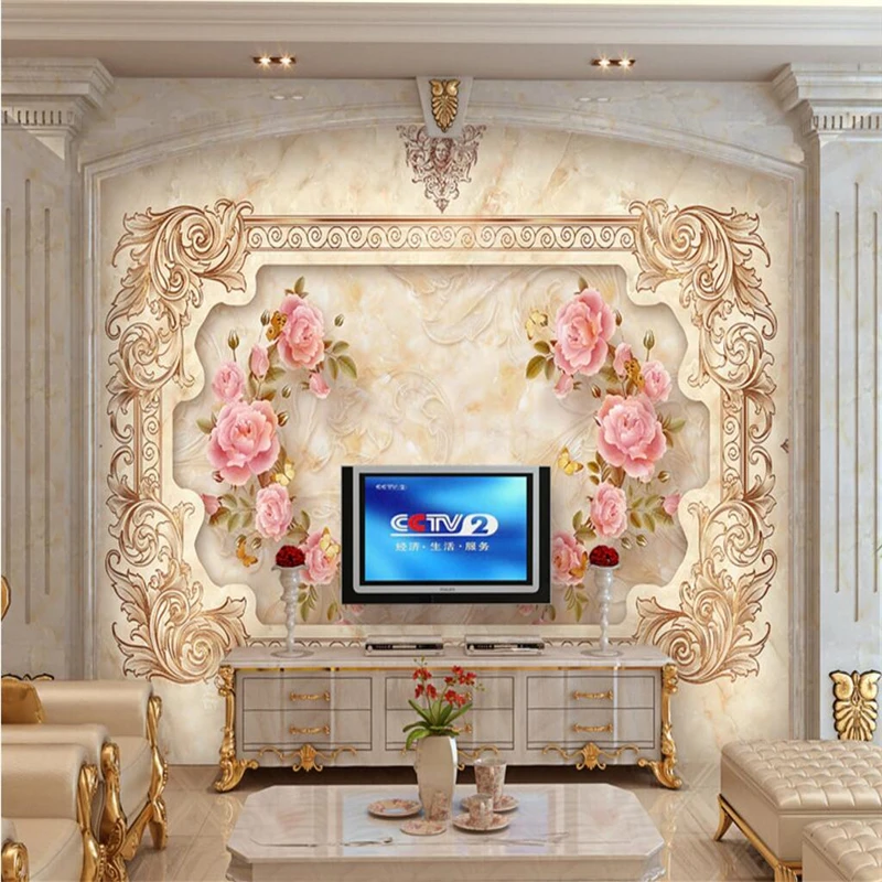 3D обои beibehang с рельефным камнем на заказ фотообои для гостиной дивана спальни