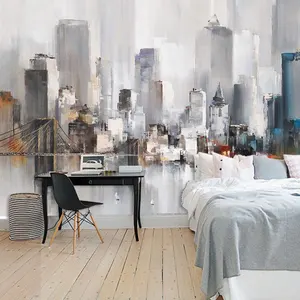 Пользовательские 3D обои beibehang, современная простая архитектура, абстрактная тема, свежий фон для гостиной, фильма, гостиницы, обои 3d