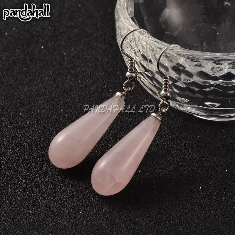 

Drop Tone Brass Dangle Earrings, 47mm; Pin: 0.7mm