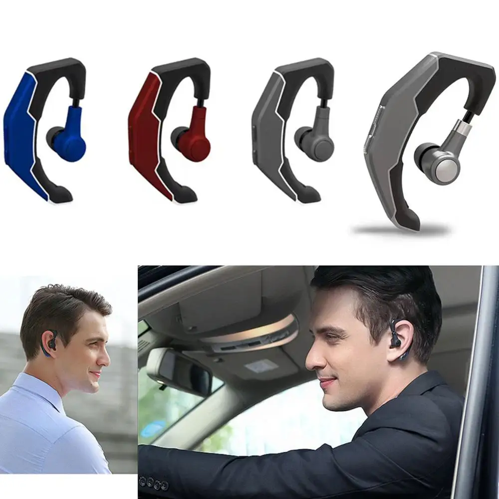 

Newest wireless business car bluetooth earphone DSP noise reduction hifi talking 180 degree rotating super bass earbuds GT