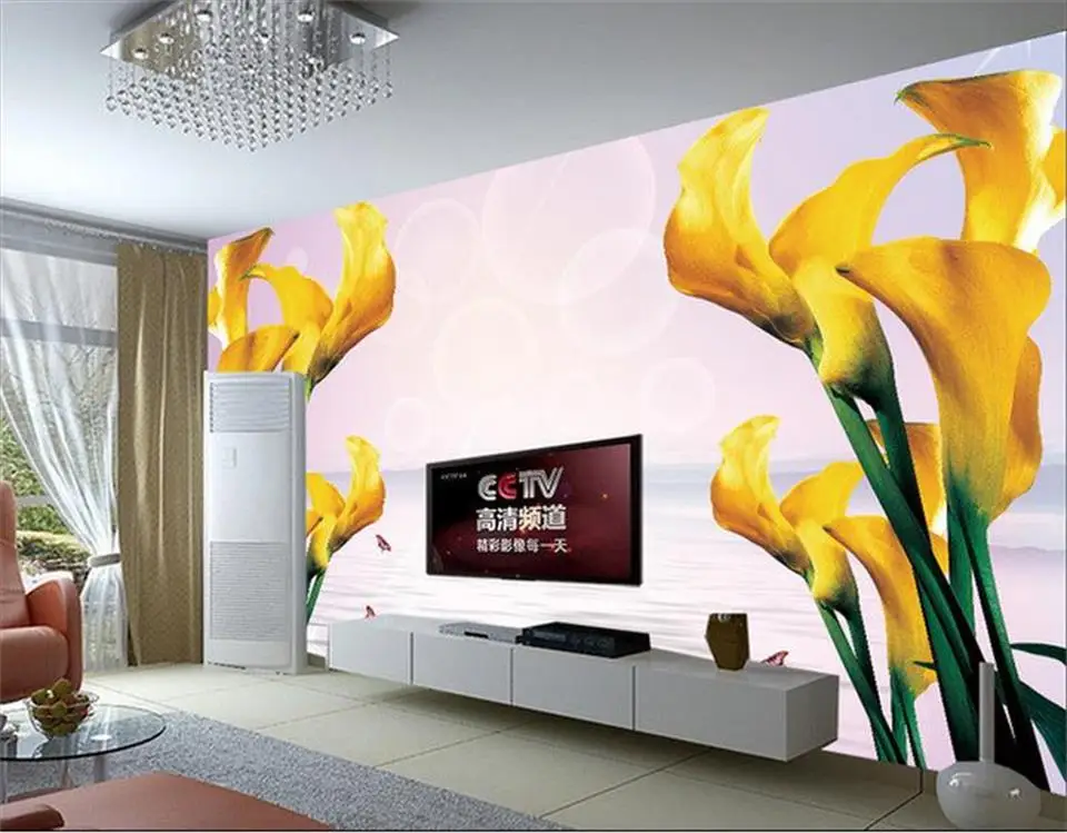 Пользовательские 3d фото обои Гостиная росписи ручная роспись художественный
