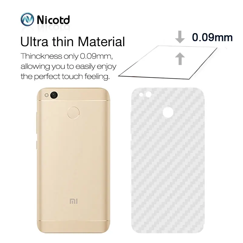 Nicotd HD углеродное волокно 3D мягкая пленка для Xiaomi Redmi 6 pro 6A прозрачная защитная redmi