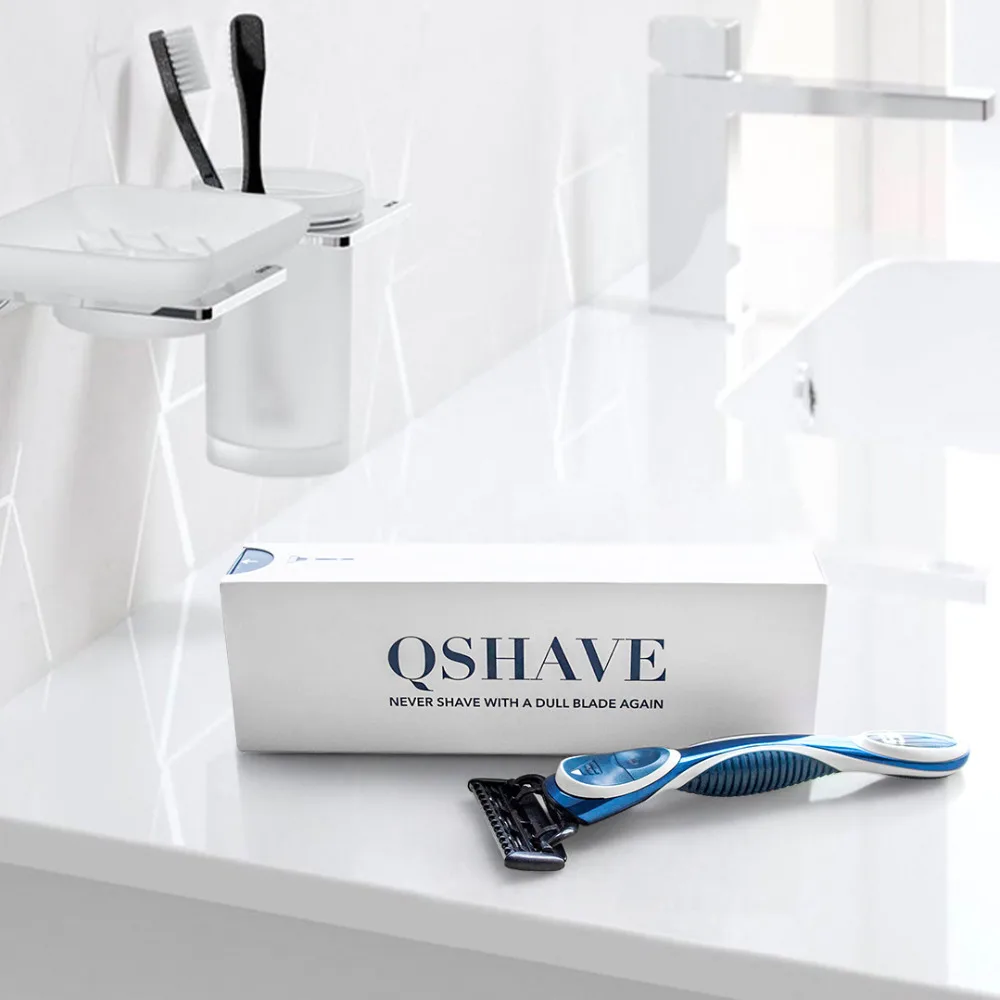 QSHAVE Blue Series, 5-    ,    ,   , 2 ., X5 Blade, QSHAVE Name,
