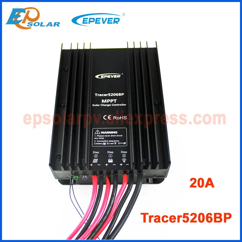 

Новый Солнечный контроллер 20A Tracer5206BP MPPT EPEVER для геля, затопленного и литиевого аккумулятора EPsolar Бесплатная доставка во Францию/Корею