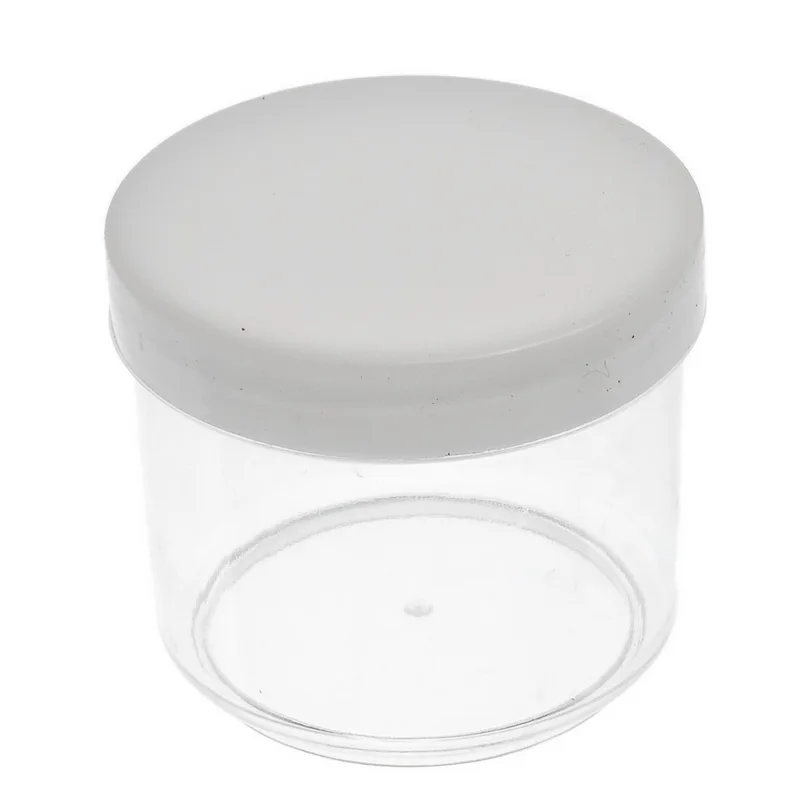 Дорин Box Акриловые Бусины Организатор Контейнер Ящик Для Хранения Цилиндра 6.6 см