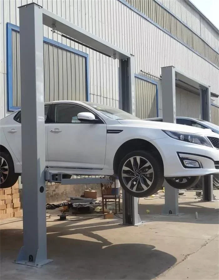 4 Тонный опорный подъемный станок с двумя колоннами для автомобилей и грузовиков
