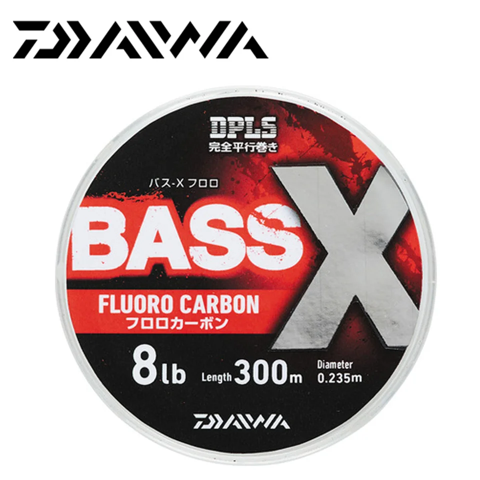 Фторуглеродная рыболовная леска DAIWA DPLS для ловли окуня фторуглеродная 300 м
