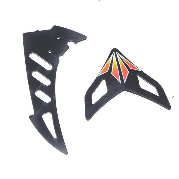 

WL V912 RC Helicopter Spare Parts Tail decoration set (orange color) Free Shipping