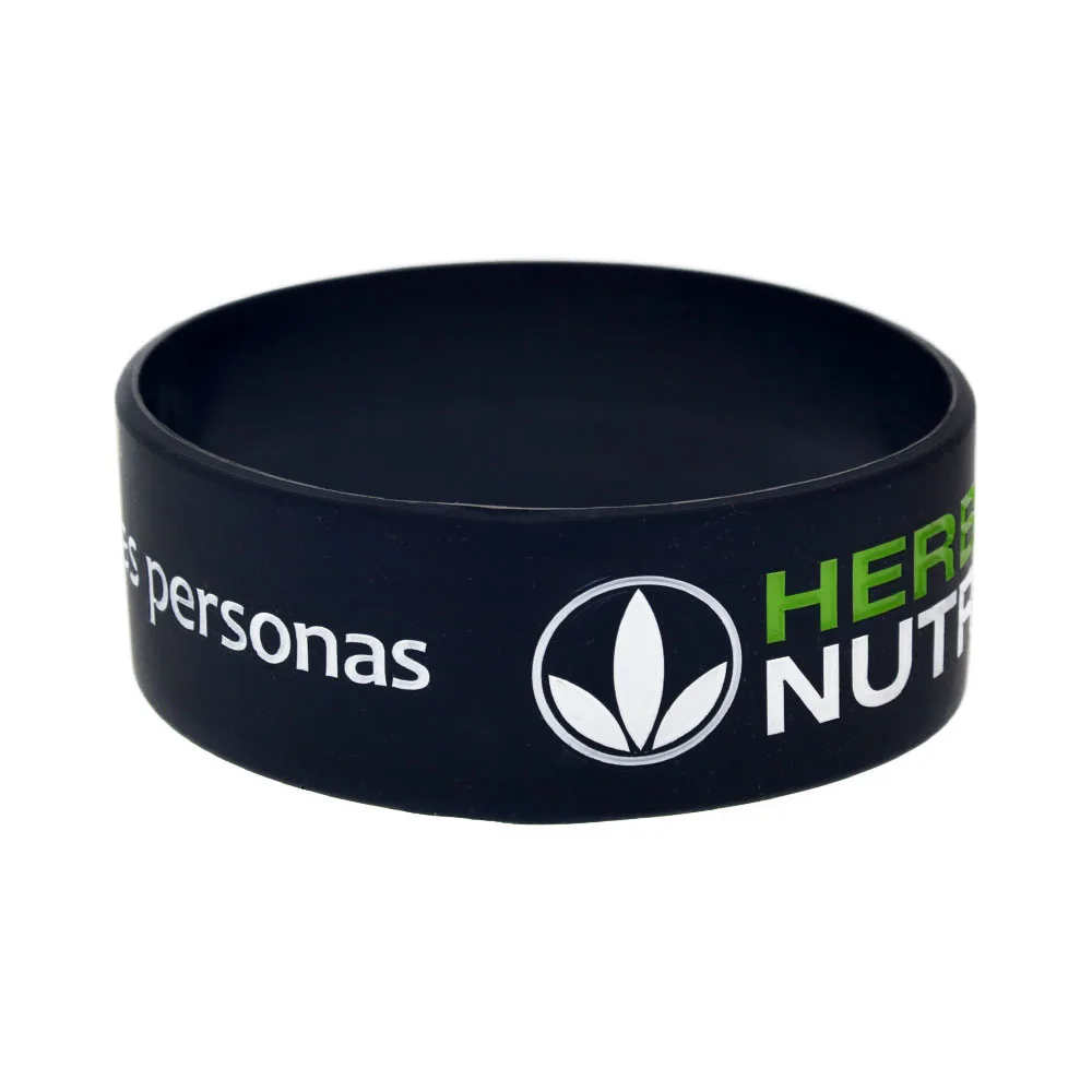 OneBandaHouse, 1 шт., один дюйм, широкий, Cambiando la vida de las personas, силиконовый браслет, украшение, фитнес-браслет, спортивный браслет