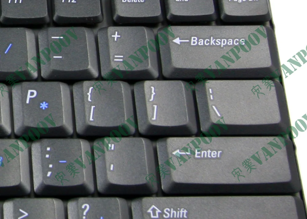 Новая клавиатура для ноутбука Dell Latitude D531 D620 D820 Precision M65 черная без указателя