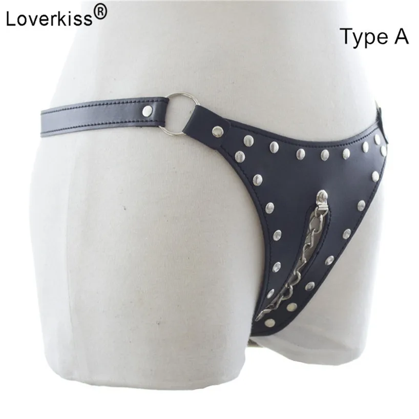 Loverkiss искусственная кожа Feitsh одежда сексуальный бондаж набор Пояс верности