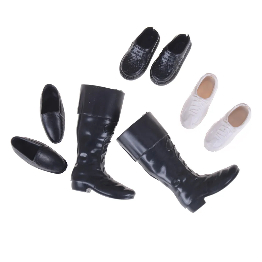 4 пары обувь в обтяжку кроссовки сапоги до колена для девушки парень Кэн одежда