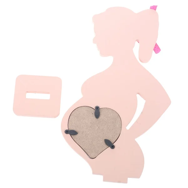 Деревянная фоторамка для беременных женщин Свадебные украшения подарки мамы|photo