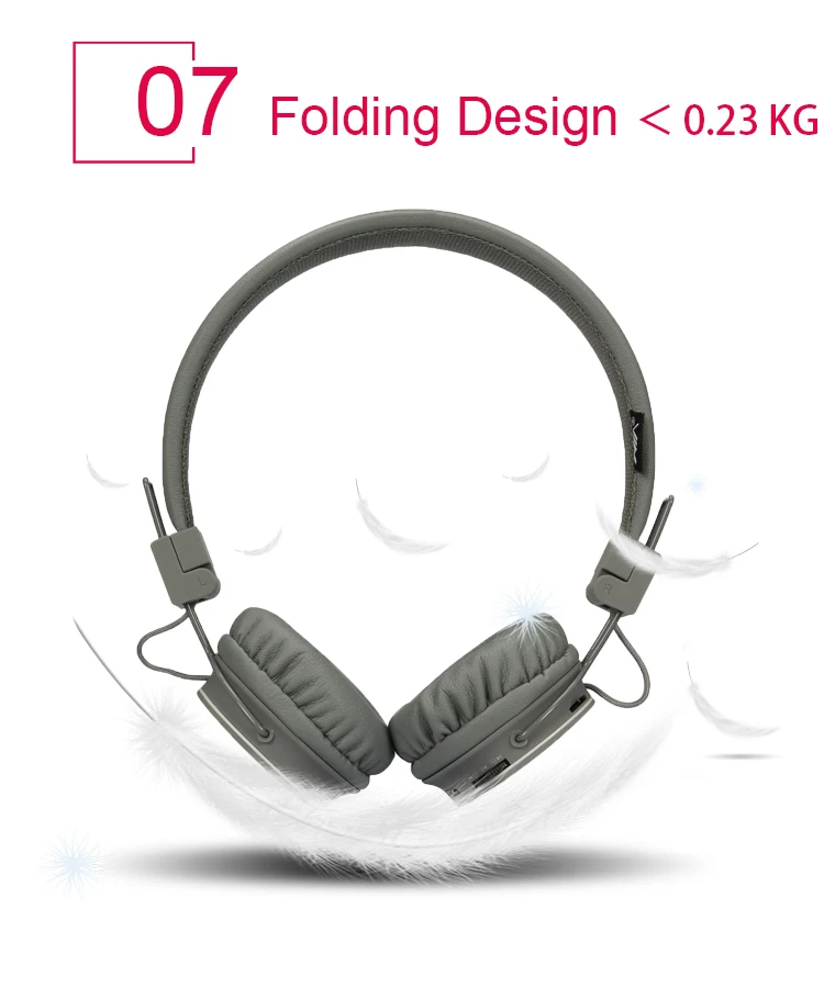 NIA X2 беспроводной и проводной оголовье на ухо наушники Hi-Fi стерео звук многофункциональная Поддержка FM SD карты