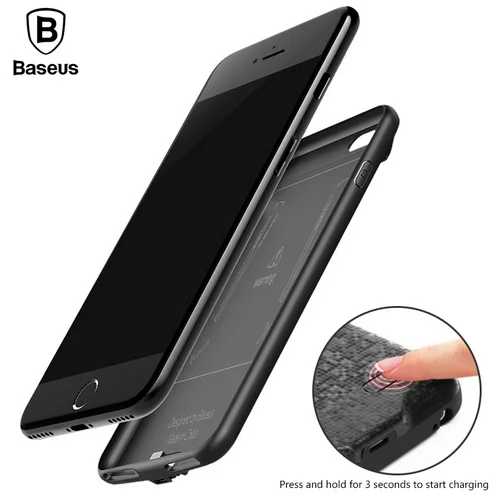 

Baseus Cassa Caricabatteria for iPhone 6 6s plus 2500mah~7300 mA Backup Banca di Potere Caso External Batteria sostegno Cassa