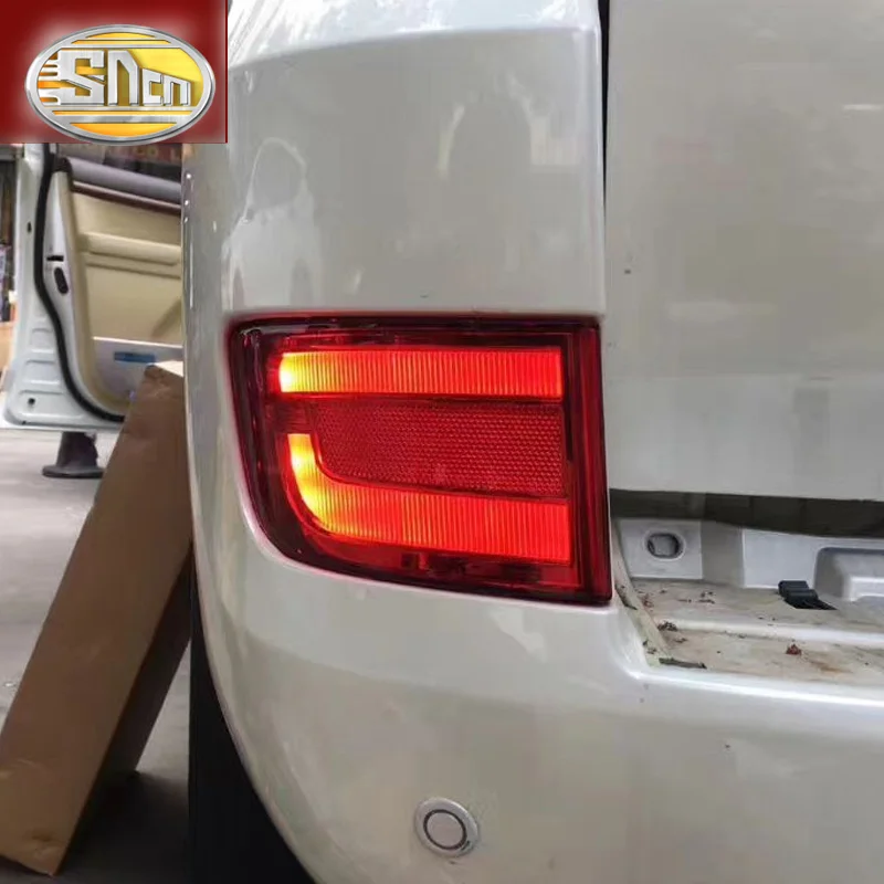 2 шт. для Toyota Land Cruiser FJ200 LC200 SNCN автомобиля светодиодный задний противотуманный фонарь заднего бампера светильник Авто Предупреждение светильник отражатель