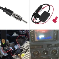 2016 new universal auto car radio fm antenna signal amp amplifier booster radio fm for marine car boat rv