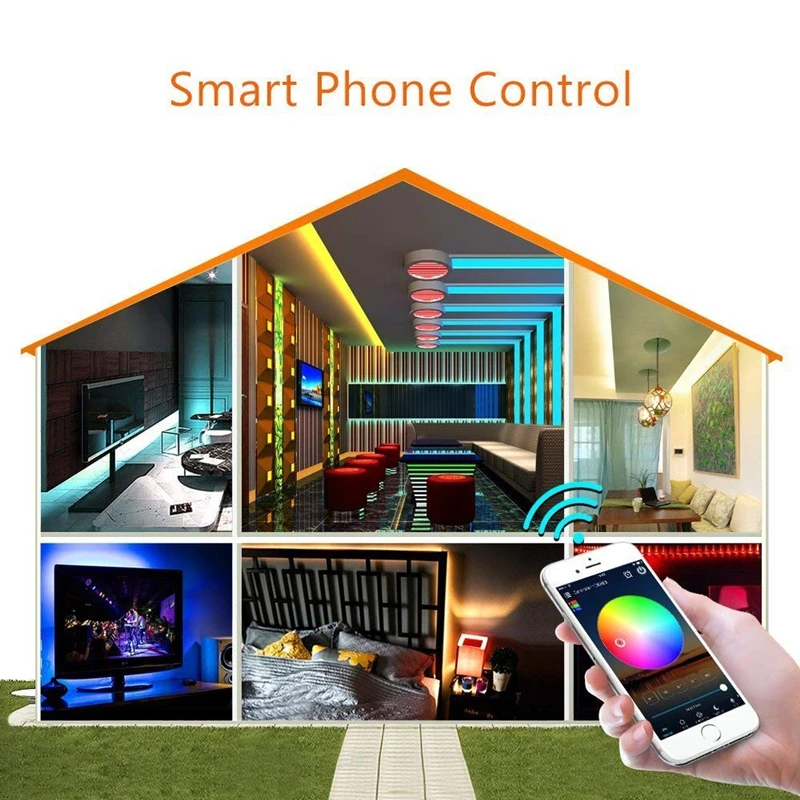 Светодиодный мини контроллер Magic Home SPI Wifi полноцветный пикселей для WS2811 SM16703 GS1903