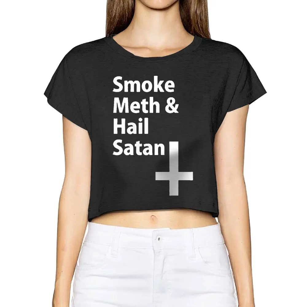 SAMCUSTOM Camisetas настоящий короткий новый сатана 3D печать летняя модная уличная
