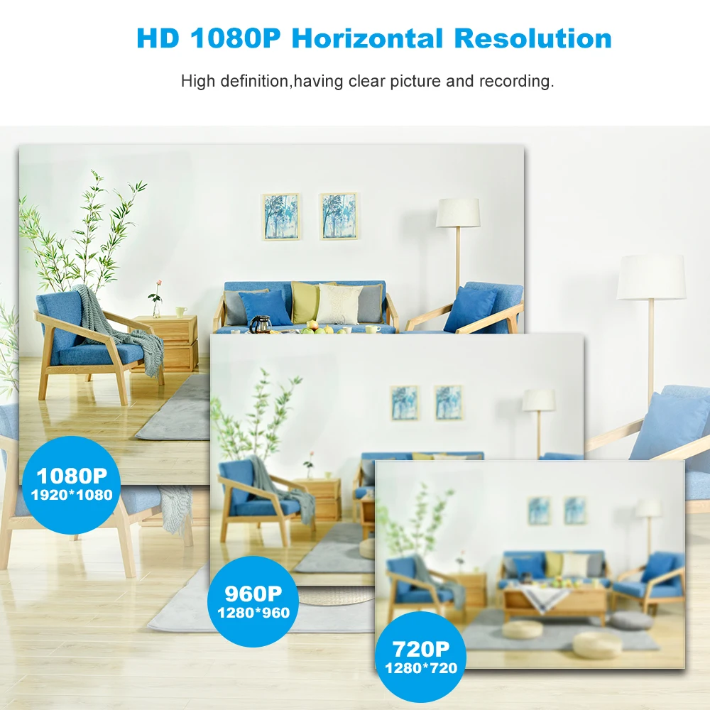 HD 1080P Wi-Fi робот IP мини-камера Pan Tilt безопасности WiFi камера P2P ночное видение Обнаружение движения двухсторонняя аудио Поддержка TF карта