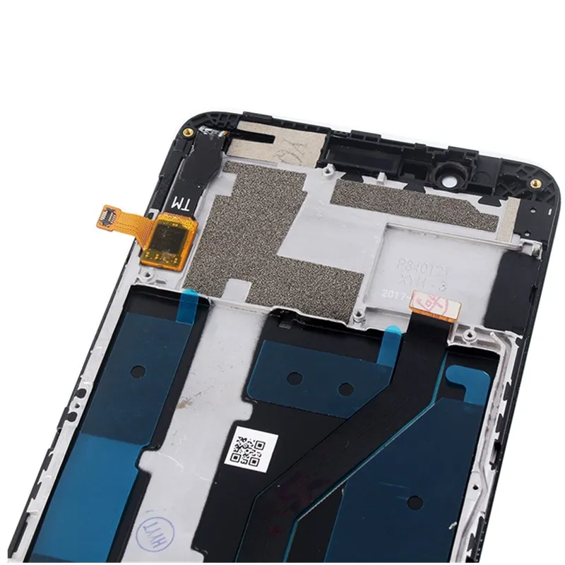 Для zte Blade Z Max ЖК-дисплей дигитайзер сенсорный экран панель Стекло сенсор в сборе с рамкой Z982