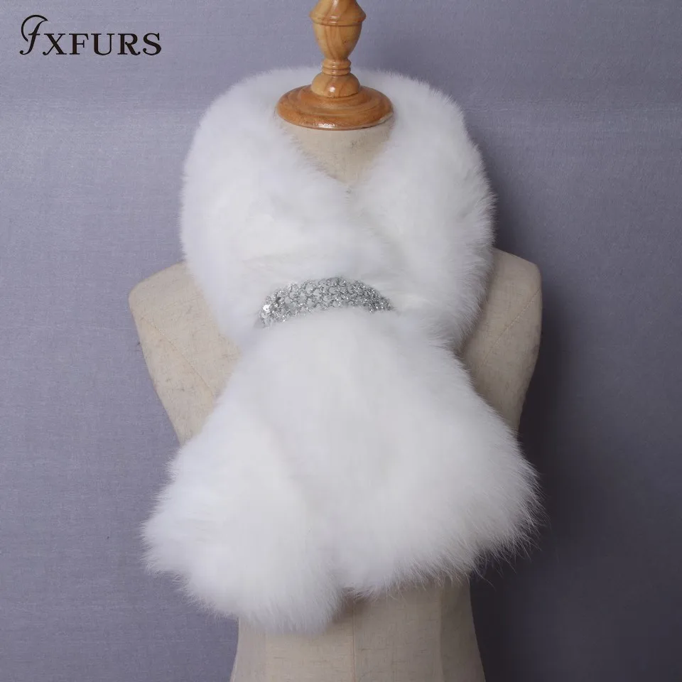 FXFURS зимние ограниченного выпуска для взрослых женщин твердых серебряное кольцо