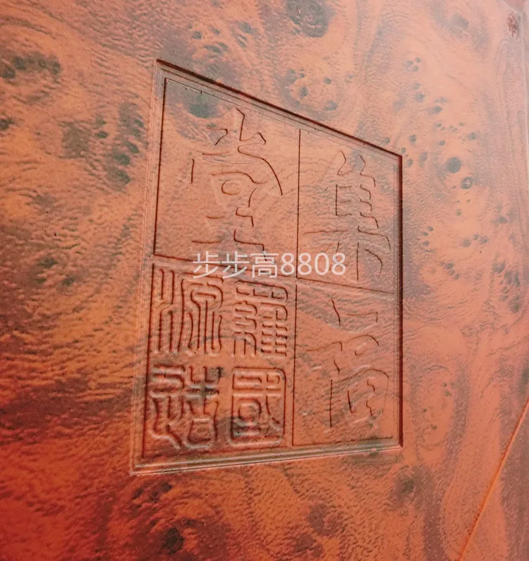 The new original authentic collection Futang 9 inch multi-disciplinary official hat Tianchi copper mahogany feng shui compass se |