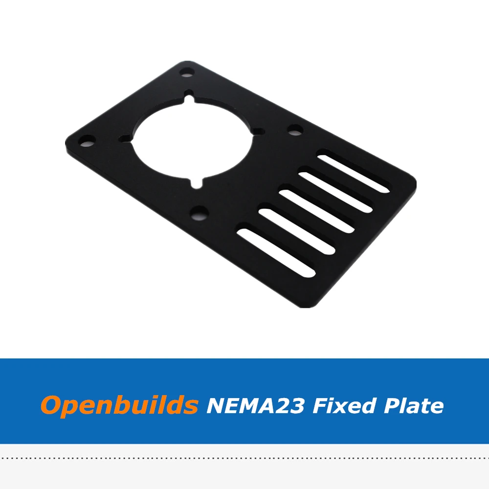 

1pc 3D Printer Part Openbuilds Motor Mounting Plate, Aluminum NEMA 23 Stepper Motor Fix Mounting Bracket