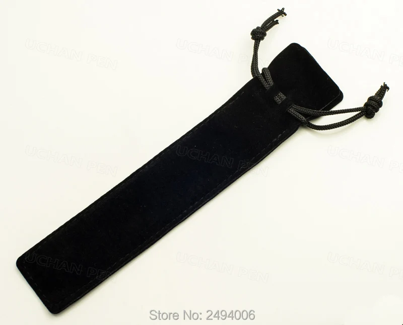 

Velvet Single Pencil Bag Pen Pouch Holder Pen Case With Rope For Rollerball /Fountain/Ballpoint Pen