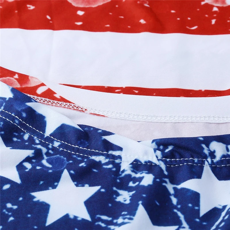 Женская рубашка женская футболка с коротким рукавом патриотические полосы