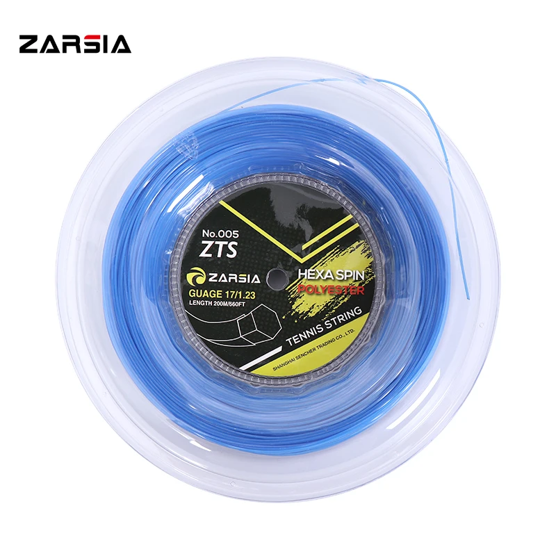 1 Катушка 200 м оригинальная Шестигранная теннисная нить ZARSIA 23 мм поворотная