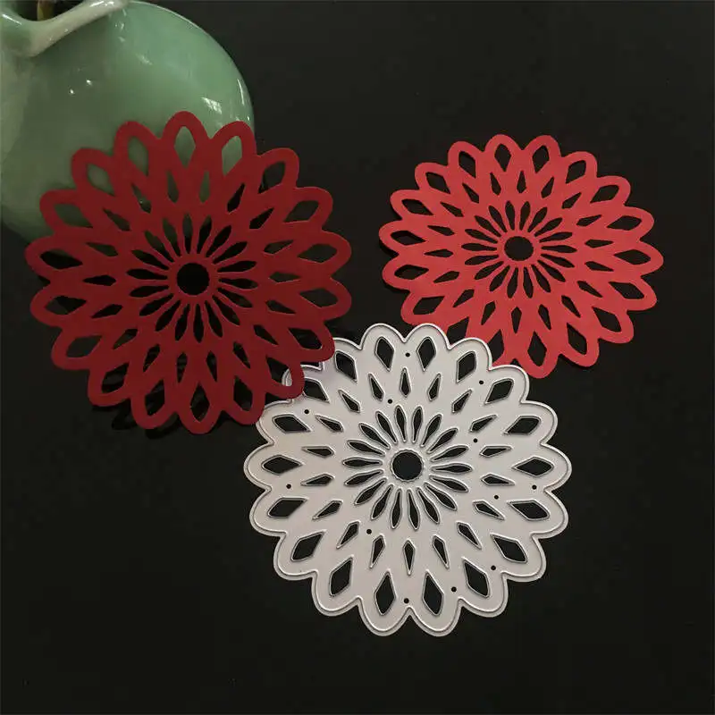 Flowers Metal Cutting Dies 3D DIY Scrapbooking Carbon Sharp Craft Die Photo Invitation Cards Decoration|Вырубные штампы| |