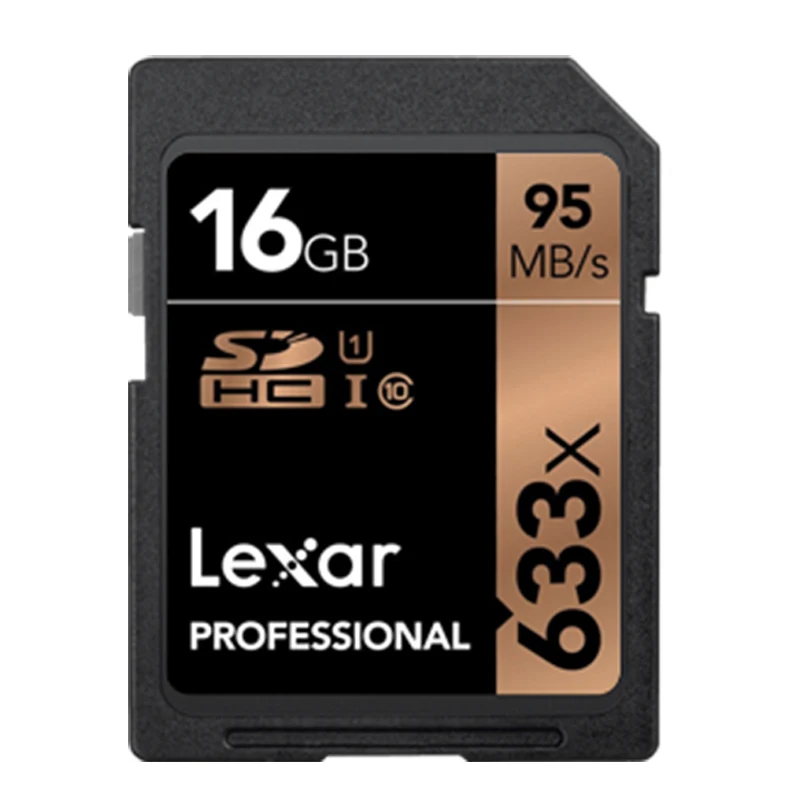 Lexar sd-карта 32 Гб 633x 1000x 2000x U3 класс 10 карта памяти 128 ГБ UHS-I C10 64 ГБ карта sd карта памяти флэш-карта для камеры - Емкость: 633X 16G