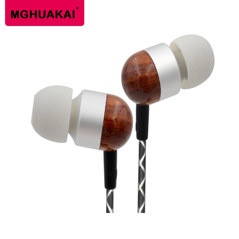 Mghuakai 10 шт./лот ретро наушники стерео деревянная гарнитура Музыка Diy
