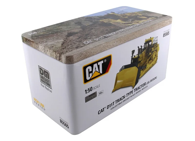 DM-85565 1:50 CAT D11T гусеничный трактор игрушка