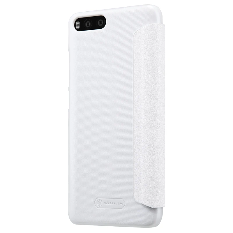 Белый цвет флип чехол для сяо Mi 6 5.15 дюймов Nillkin Sparkle Leather Case Для Сяо MI6 с В розницу