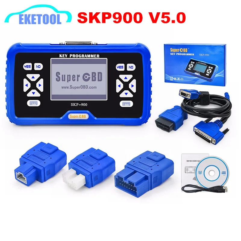 V5.0 SuperOBD2 SKP-900 программатор ключей без жетонов ограниченное обновление онлайн авто ключ производитель SKP900 Экспресс быстрый