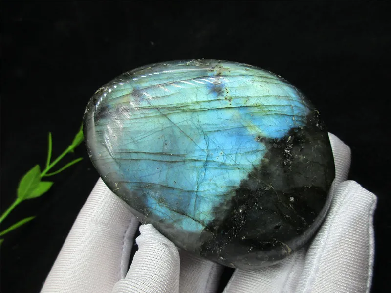 100% Natural Blue Labradorite Quartz Crystal Stone Rough Polished from Madagascar Works of art For Lover Home decoration | Дом и сад