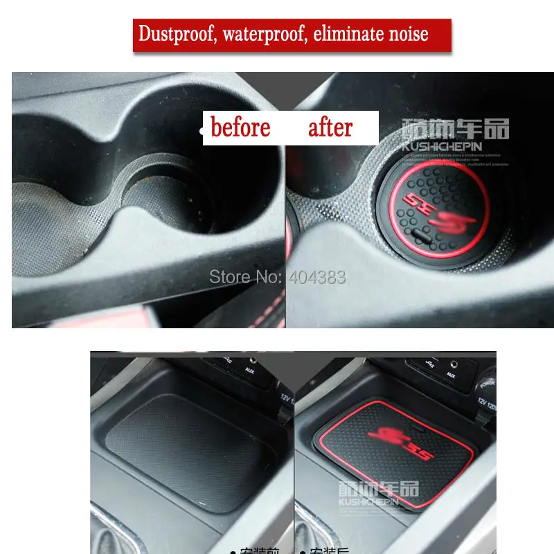 Хит продаж автомобильный нескользящий коврик для внутренней подушки двери